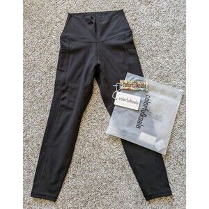 Colorfulkoala Women's High Waisted Yoga Capris XS Leggings Pockets 20" Inseam